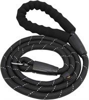 NEW (5.2FT) Reflective Rope Lead for Pet-Black