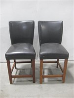 Two 19"x 19"x 39.5" Chairs Observed Wear