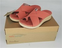 Spenco Comfort Sandals - Oasis Terracotta Size 6 w