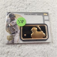 2019 Topps MLB Golden Logo Patch 98/150 Sterling