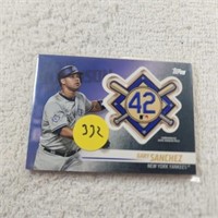 2018 Topps Update Jackie Robinson Patch Gary