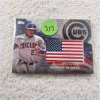 2018 Topps Indepence Day US Flag Relic  Addison