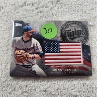 2018 Topps Indepence Day US Flag Relic Brian