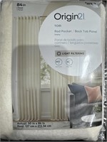 ORGIN 21 LIGHT FILTERING CURTAINS RETAIL $30