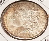 1887 Silver Dollar BU