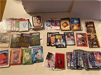 Mix of trading cards