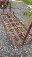 steel shipping crate/rack 81x36x43 inches