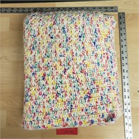 Soft Multi Color Yarn Blanket