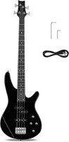 Ktaxon 4-String Electric Bass Guitar (Black)