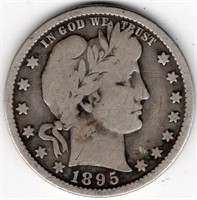 1895-O Barber Quarter