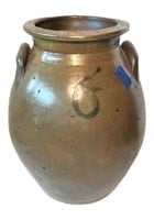 Antique Stoneware Ovoid Crock