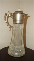 1940's Silver Plate Ice Tee/Lemonade Pitcher