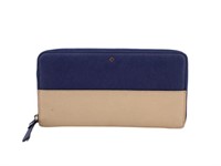 Kate Spade Two Toned Leather Zipper Wallet