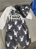 Size 0-3 Months, Baby Pajama