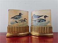 2 Vintage Duck Bookends-See Pictures