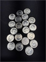Roll of 20 1968-D half Silver UNC