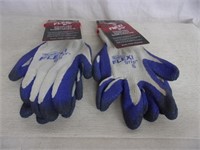 2 Pair New Work Gloves - Size Sm