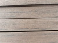 632 LF of Brown Composite Decking