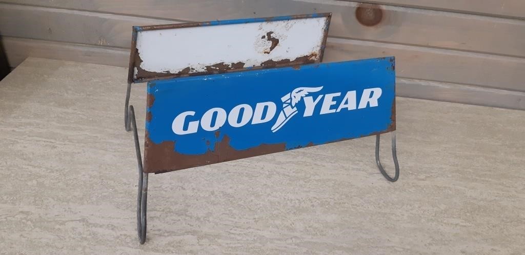 Goodyear Tire Rack - as pictured