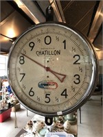 Vintage Chatillon two sided grocer scale #2
