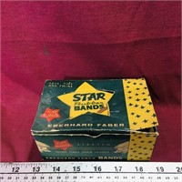 Box Of Star Rubber Bands (Vintage)