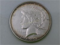 1923-D Silver Peace Dollar***TAX EXEMPT***