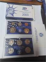 2001 United States Mint Proof Set