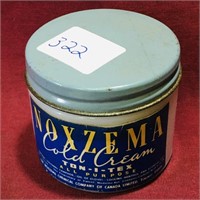 Noxzema Cola Cream Milk Glass Jar (Vintage)