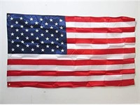 United States Flag For Pole 3' x 5' in Satin -