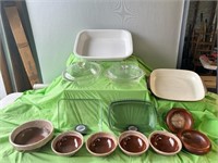 Pottery Bowls, Denby, Casseroles