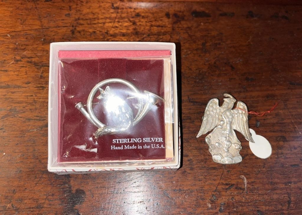 Vintager Sterling Silver Ladies Brooches
