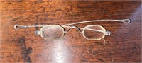 C. 1860 Octagonal Brass Eyeglasses