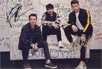 Autograph COA Jonas Brothers Photo