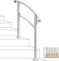 Zwinz Handrails for Outdoor Steps, Adjustable Hand
