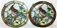 Leaded Stained Glass Window Hanging