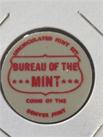 Bureau of the mint token