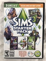 New The Sims3 Starter Pack -3 Games in 1