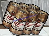 Miller High Life Tin Sign (31 x 28)