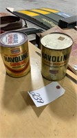 2 Havoline Texaco Oil Cans Full