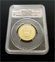 Presidential Taylor Graded Dollar Coin