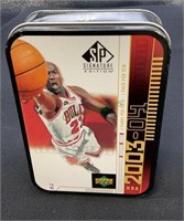 2003-04 SP Signature Edition tin featuring