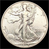 1919-S Walking Liberty Half Dollar CLOSELY