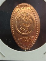 Smash penny token Hershey's chocolate world