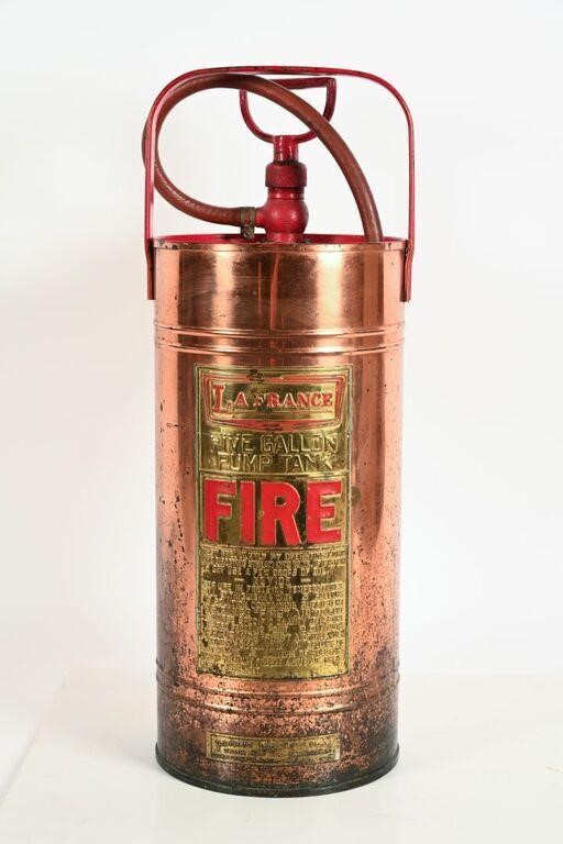 LA FRANCE FIRE EXTINGUISHER