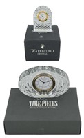 Waterford Crystal Tabletop Clocks