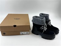 Ugg Ashton Hiker Boots Sz 7 Waterproof Black