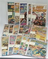 (J) DC Comics including Superboy and more.