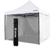 OUTFINE 10x10 Canopy Tent (White  10*10FT)