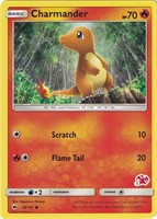 Pokemon Charmander 18/147 #1 Stamped