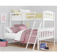 Dorel Living Airlie Wood Bunk Beds Twin Over Full